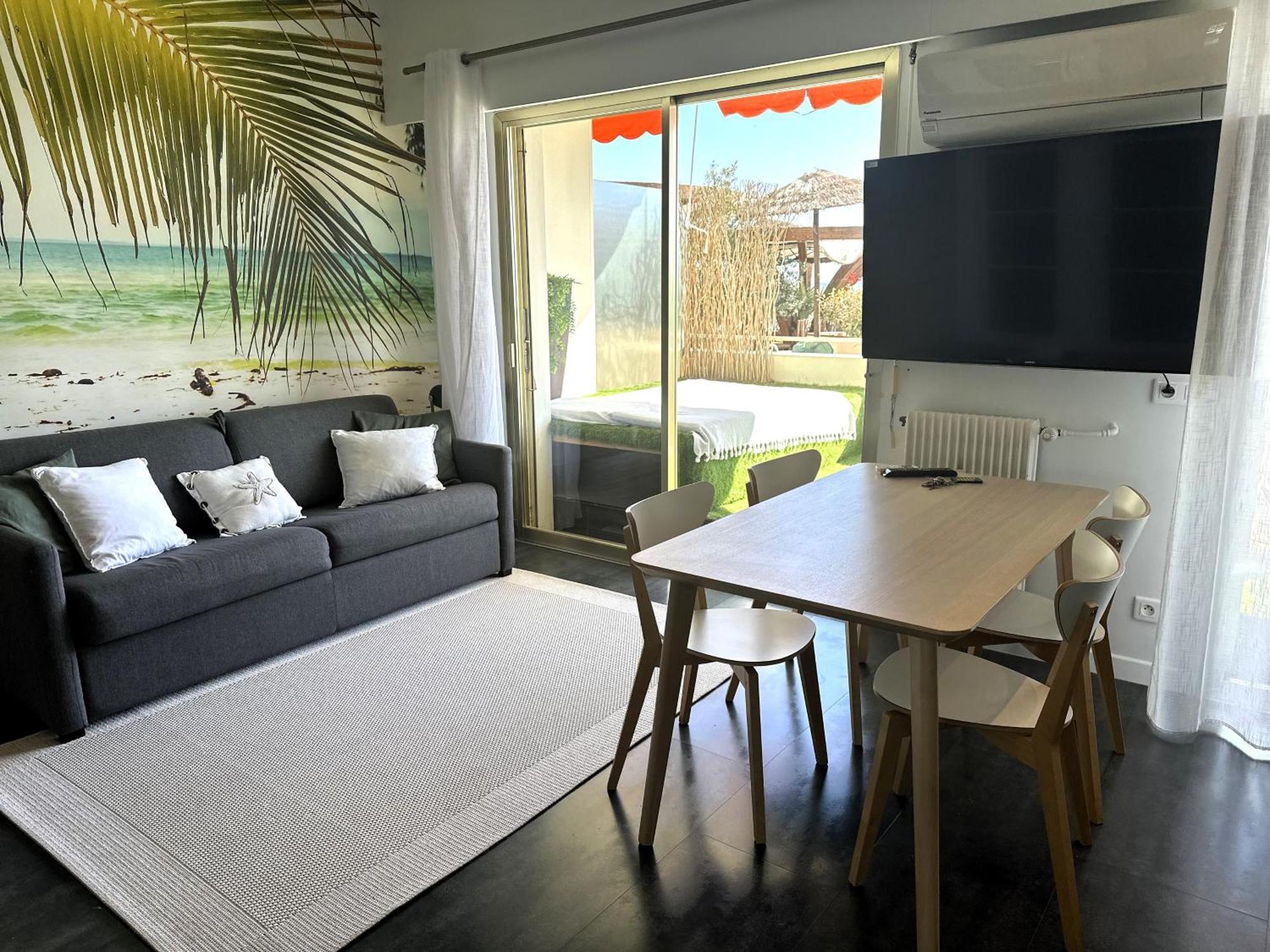 Studio Front De Mer A 10Metres De La Plage Вільнев-Лубе Екстер'єр фото