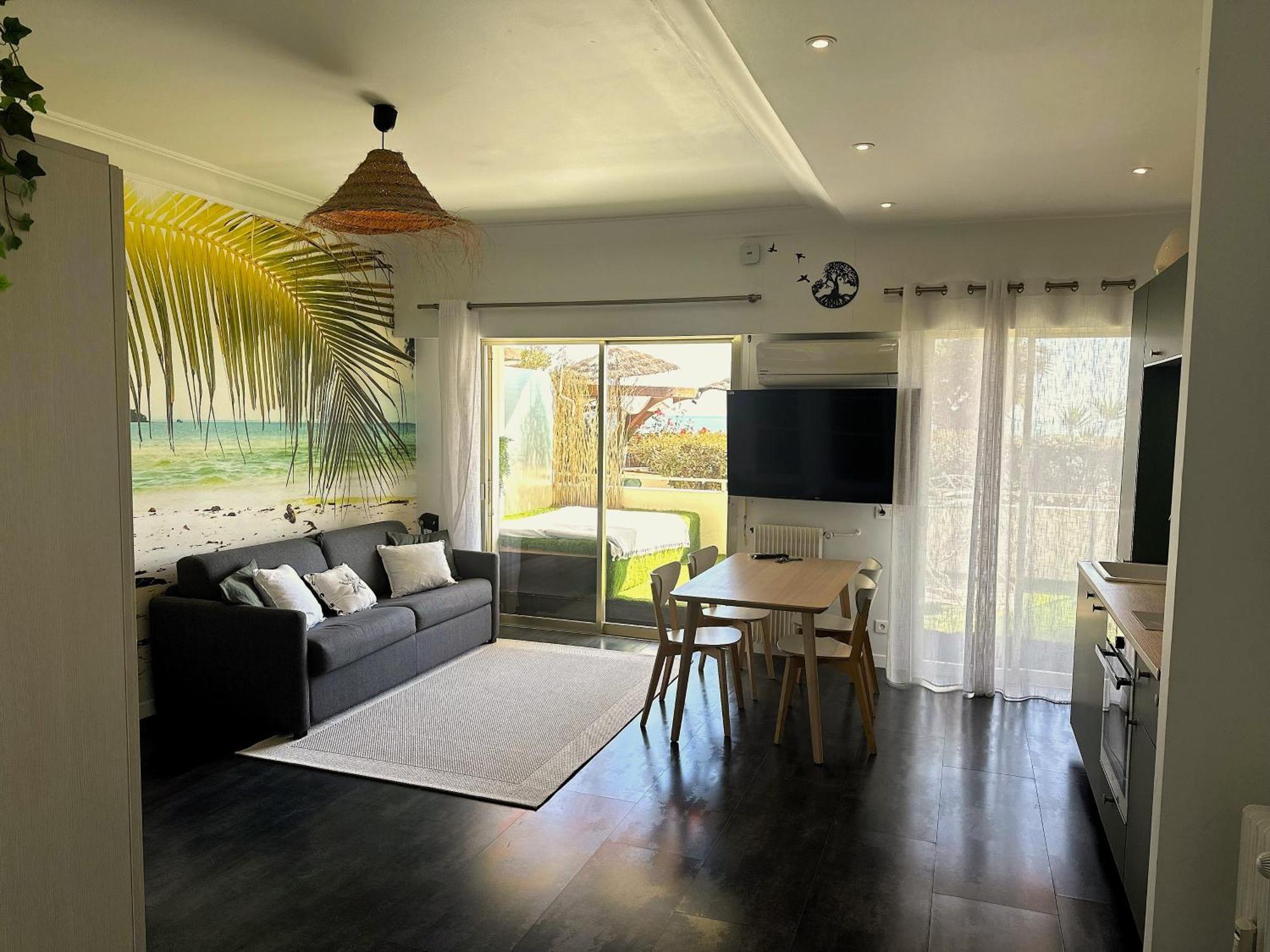 Studio Front De Mer A 10Metres De La Plage Вільнев-Лубе Екстер'єр фото
