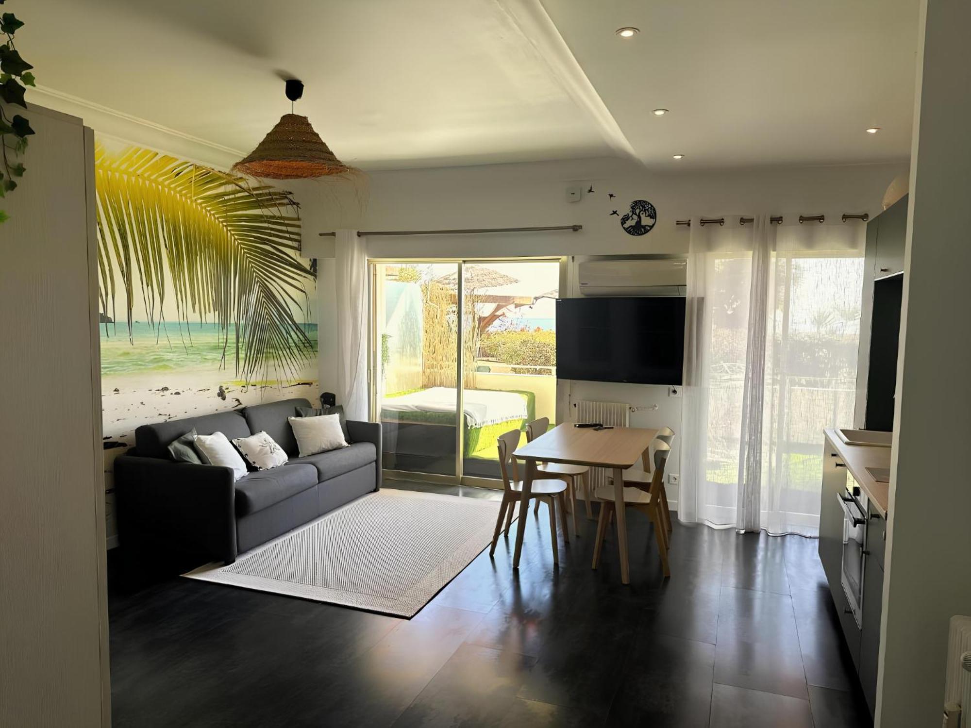Studio Front De Mer A 10Metres De La Plage Вільнев-Лубе Екстер'єр фото